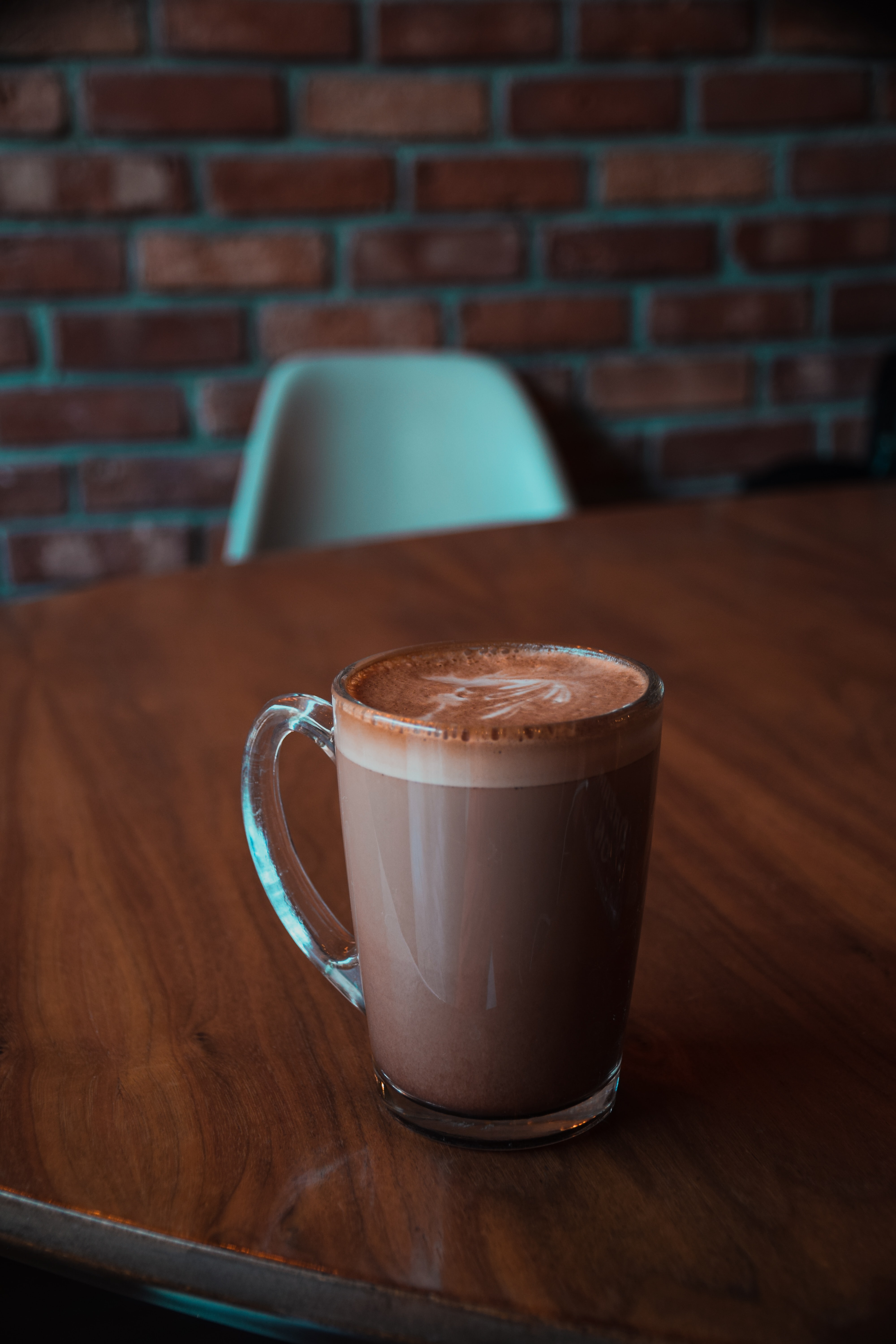 A mocha latte.